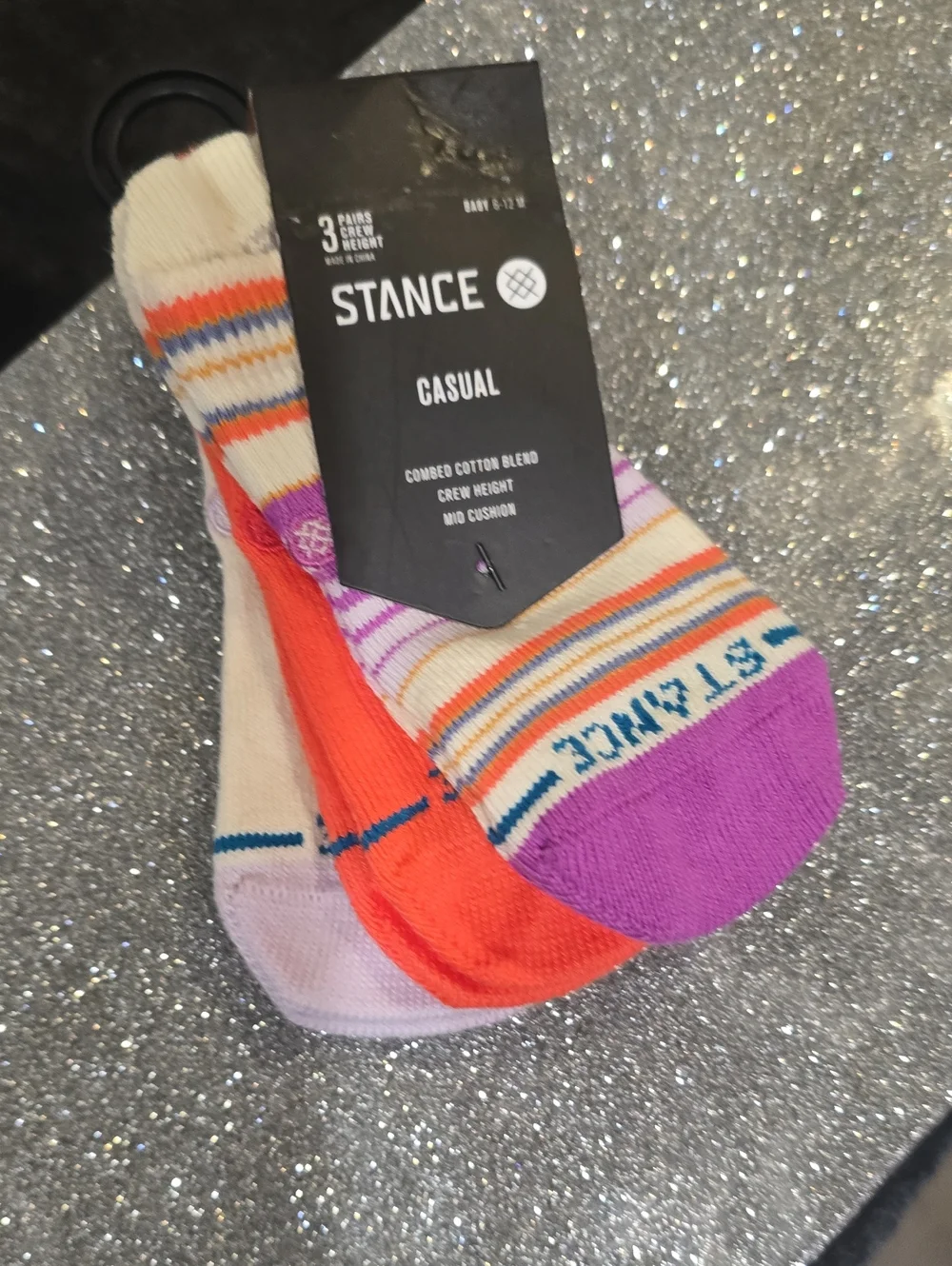 Stance Rockford Baby & Toddler Crew Socks- 3PK